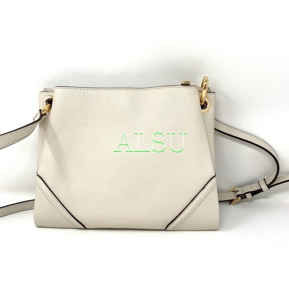 Michael Kors Nicole LG Triple Crossbody Le Vanilla - Picture 5 of 12